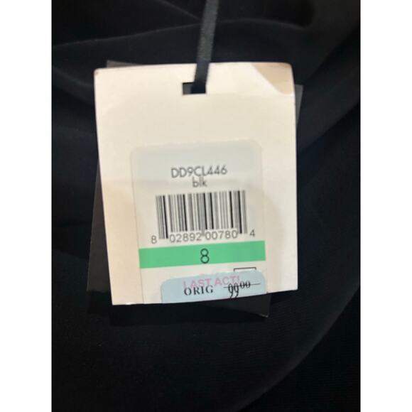 DKNY black dress size 8 NWT - Picture 3 of 8